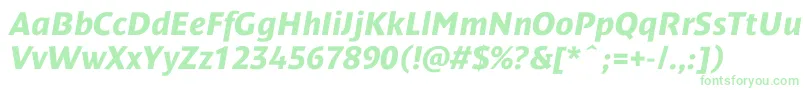 DendanewcBolditalic Font – Green Fonts