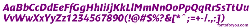 DendanewcBolditalic Font – Purple Fonts
