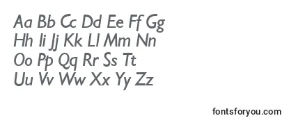 GibsonItalic Font