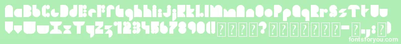 More about SoulFestival Font SoulFestival Font – White Fonts on Green Background