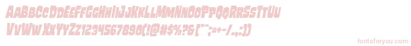 Mindlessbruteital Font – Pink Fonts on White Background