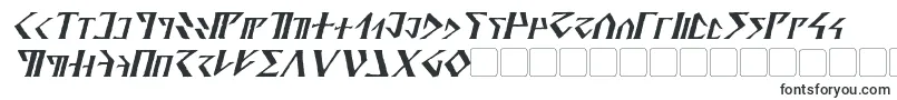 DavekItalic-Schriftart – Runen-Schriften