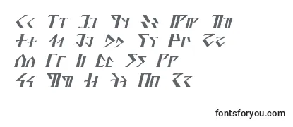 DavekItalic Font
