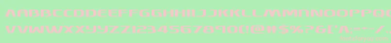 Skymarshalbold Font – Pink Fonts on Green Background