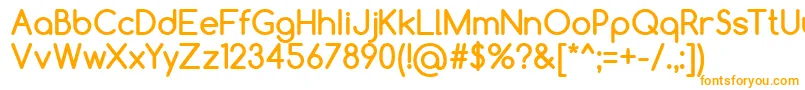 ComfortaaBold Font – Orange Fonts