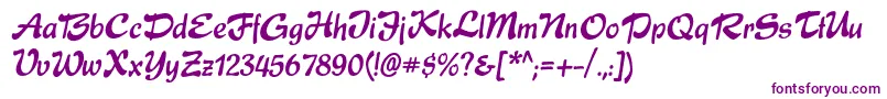 Expressc Font – Purple Fonts