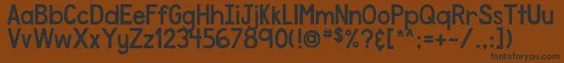 Подробнее о шрифте DjbSpeakTheTruth Шрифт DjbSpeakTheTruth – чёрные шрифты на коричневом фоне