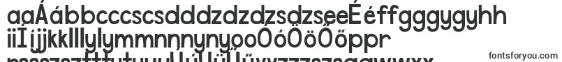 DjbSpeakTheTruth-fontti – unkarilaiset fontit
