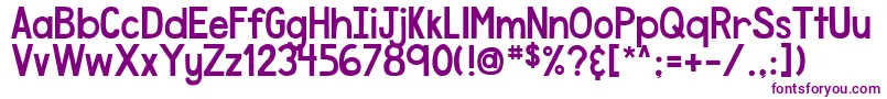 DjbSpeakTheTruth Font – Purple Fonts