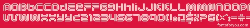 Más sobre la fuente Vectroid1 fuente Vectroid1 – Fuentes Rosadas Sobre Fondo Rojo