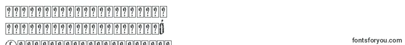 フォントVaraninde – トルクメン文字