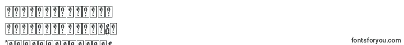 Varaninde-Schriftart – chinesische Schriften (vereinfacht)