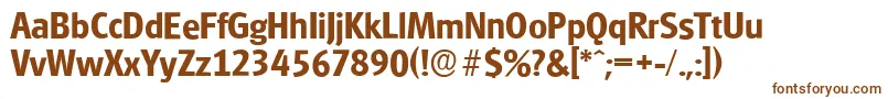 GlasgowserialBold Font – Brown Fonts