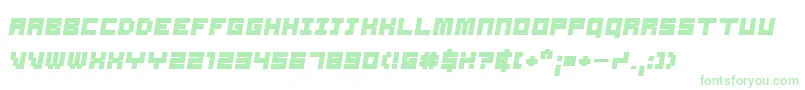 フォントSamsonBoldOblique – 緑のフォント
