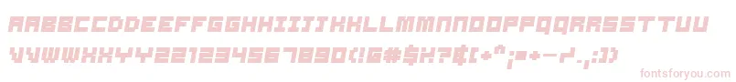 SamsonBoldOblique Font – Pink Fonts on White Background