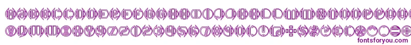Dblbogey Font – Purple Fonts on White Background