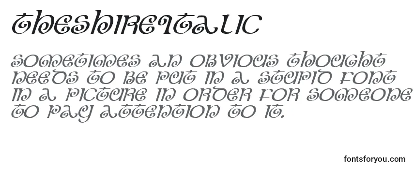 TheShireItalic-fontti