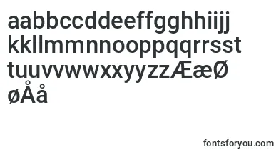 Psyonic3Dital font – norwegian Fonts