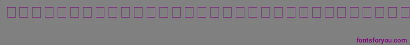 WindsorBold Font – Purple Fonts on Gray Background