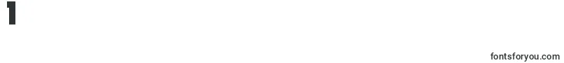 M23 Font – Fonts for Digit 1