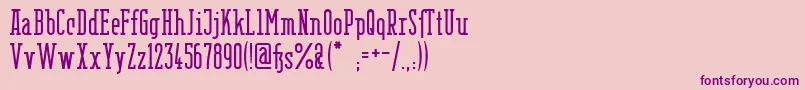 Подробнее о шрифте BerlinEmailSerif Шрифт BerlinEmailSerif – фиолетовые шрифты на розовом фоне