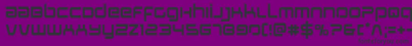 フォントStareagle – 紫の背景に黒い文字