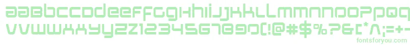 Stareagle-fontti – vihreät fontit valkoisella taustalla
