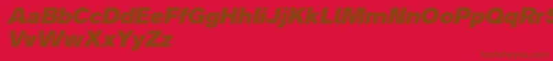 Подробнее о шрифте Analogue86blackoblique Шрифт Analogue86blackoblique – коричневые шрифты на красном фоне