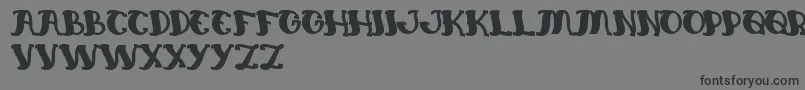 EverlastingSong Font – Black Fonts on Gray Background