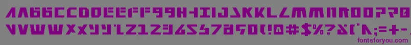 Шрифт Falconv2 – фиолетовые шрифты на сером фоне