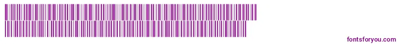 Intp36dmtt Font – Purple Fonts on White Background