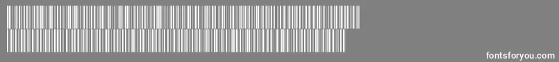 Intp36dmtt Font – White Fonts on Gray Background