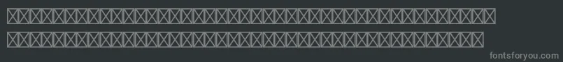 Audiopiltstd Font – Gray Fonts on Black Background
