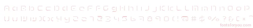 TermRegfff Font – Pink Fonts on White Background