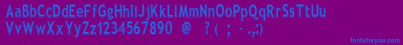 Más sobre la fuente EleganteRegular fuente EleganteRegular – Fuentes Azules Sobre Fondo Morado