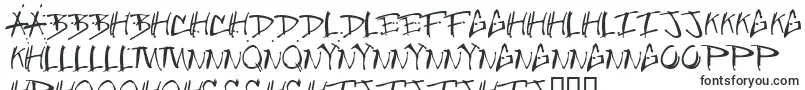 フォントJungleclean – セソト文字