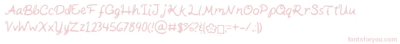 KaitSHandwriting Font – Pink Fonts