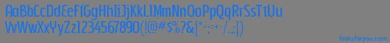 Weitere Informationen zur SubpearRegular-Schriftart SubpearRegular-Schriftart – Blaue Schriften auf grauem Hintergrund