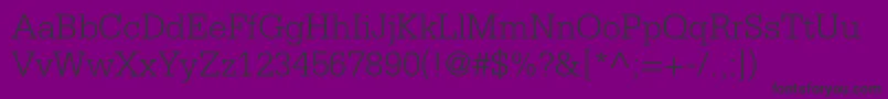 Lisätietoja SerifastdLight-fontista SerifastdLight-fontti – mustat fontit violetilla taustalla