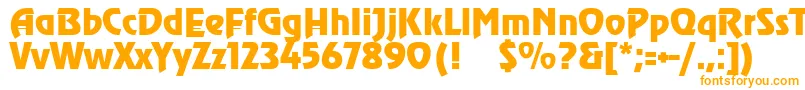 SanasoftAgra.Kz Font – Orange Fonts