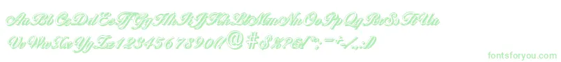 BallantinesshadowRegular Font – Green Fonts