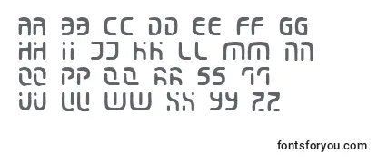 Eroded Font