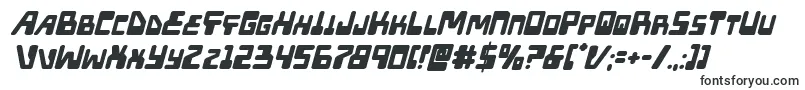 Шрифт Xpedboldital – многолинейные шрифты