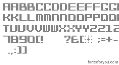 Bitcheese10srb font – Gray Fonts On White Background