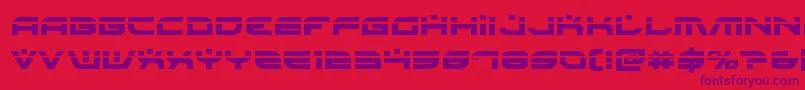 Battlefieldv4laser Font – Purple Fonts on Red Background