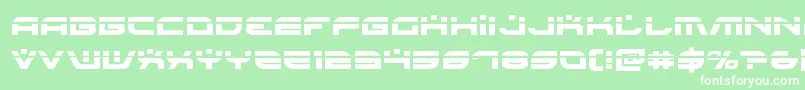 Battlefieldv4laser Font – White Fonts on Green Background