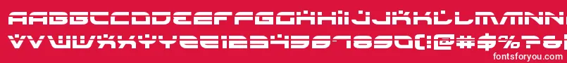 Battlefieldv4laser Font – White Fonts on Red Background
