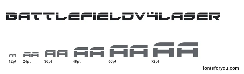 Размеры шрифта Battlefieldv4laser