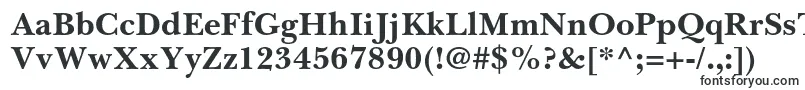 BaskervillecyrltstdBold Font – Fonts for Google Chrome