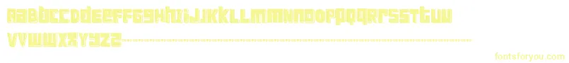 FtScandinaviantitanBlack Font – Yellow Fonts on White Background